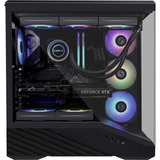 Lian Li  boîtier midi tower Noir | 2x USB-A | 1x USB-C | RGB | Window