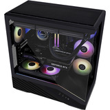 Lian Li  boîtier midi tower Noir | 2x USB-A | 1x USB-C | RGB | Window