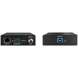 Lindy USB 3.2 Gen 1 Cat.6A HDBaseT Extender, Rallonge USB Noir