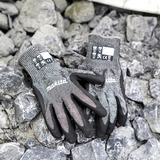 Makita Gants de travail, taille XL (10), résistance à la coupure F/7 Noir/gris