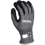Makita Gants de travail, taille XL (10), résistance à la coupure F/7 Noir/gris