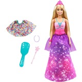 Mattel Dreamtopia Transformation Princesse Sirène, Poupée Poupée mannequin, Femelle, 3 an(s), Fille, Multicolore
