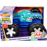 Mattel  Monster Trucks Mega-Wrex Alive RC, Voiture télécommandée 