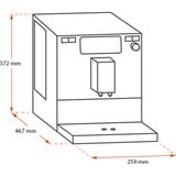 Melitta F83/0-101  , Machine à café/Espresso Argent