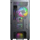 Montech  boîtier midi tower Noir | 2x USB-A | 1x USB-C | RGB | Verre Trempé