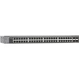 Netgear Commutateur Gigabit Smart 48 ports avec 4 ports SFP+, Switch Gris, 10 Go, gestion cloud Insight