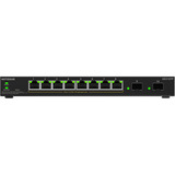 Netgear GS310TPv2, Switch Noir, 8 ports Gigabit PoE+, 2x SFP, 55W