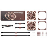 Noctua NF-A12x25 G2 PWM Sx2-PP ventilateurs de boîtier 2 pièces, 120 x 120 x 25 mm