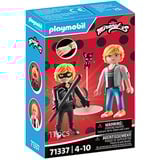 PLAYMOBIL Miraculous: Adrien & Cat Noir, Jouets de construction 