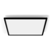 Philips White Ambiance Aurelle lampe panneau carrée XL, Lumière LED Noir