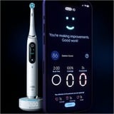 Procter & Gamble iO Series 10 Adulte Brosse à dents rotative oscillante Blanc, Brosse a dents electrique Blanc, Adulte, Brosse à dents rotative oscillante, Soin quotidien, Nettoyage en profondeur, Soins des gencives, Sensible, Blanchiment, Blanc, 2 min, Blanc