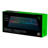 Razer Ornata V3 TKL, clavier gaming Noir, Layout DE, Razer Hybrid-Mecha-Membran