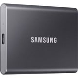 SAMSUNG Portable T7, 500 Go SSD externe Gris, MU-PC500T/WW, USB 3.2 Gen.2 (10 Gbps)