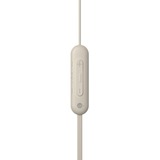 Sony WI-C100 Casque Sans fil Ecouteurs Appels/Musique Bluetooth Beige, Casque/Écouteur Beige, Sans fil, Appels/Musique, 20 - 20000 Hz, 20 g, Casque, Beige