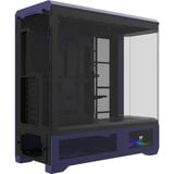 Thermaltake View 600 TG Future Dusk boîtier big tower Violet/Noir | 2x USB-A | 1x USB-C | Verre Trempé