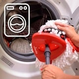 Vileda Set complet serpillière Turbo 2en1 microfibre, Serpillère Noir/Rouge