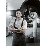 Wera Kraftform Kompakt 900 Imperial Set 1, avec tournevis à frapper, Set d'embouts de vissage Noir/Jaune