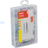 fischer Boîte Prochette Cheville à expansion SX Plus + Vis Gris clair
