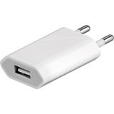 goobay 44950 chargeur d'appareils mobiles Blanc Intérieure Blanc, Intérieure, Secteur, 5 V, IP20, Blanc