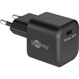 goobay 45W GaN USB-C PD Multiport Quick Charger Nano , Chargeur Noir