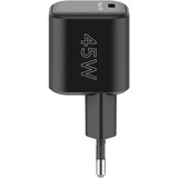 goobay 45W GaN USB-C PD Multiport Quick Charger Nano , Chargeur Noir