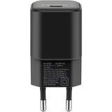 goobay Chargeur rapide USB-C PD GaN Nano (45 W) Noir, 1x USB-C, Power Delivery 3.0