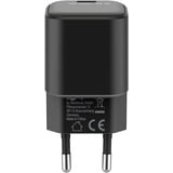 goobay Chargeur rapide USB-C PD GaN Nano (45 W) Noir, 1x USB-C, Power Delivery 3.0