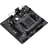 ASRock A520M-HDV Emplacement AM4 micro ATX carte mère socket AM4 AMD, Emplacement AM4, AMD Ryzen™ 3 de 3e génération, AMD Ryzen 5 de 3e génération, AMD Ryzen™ 7 de 3e..., DDR4-SDRAM, 64 Go, DIMM