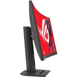 ASUS ROG Strix XG27WCMS écran plat de PC 68,6 cm (27") 2560 x 1440 pixels Quad HD LCD Noir Moniteur gaming incurvé Noir, 1x DisplayPort, 1x HDMI, 1x USB-C, 280 Hz, 68,6 cm (27"), 2560 x 1440 pixels, Quad HD, LCD, 1 ms, Noir