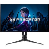 Acer Predator X27UF3 OLED 26.5" Moniteur gaming Noir, 1x DisplayPort, 2x HDMI, 1x USB-C, 2x USB-A, 480 Hz, 68,6 cm (27"), 2560 x 1440 pixels, Wide Quad HD, OLED, 0,03 ms, Noir
