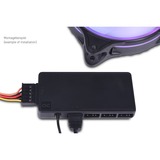 Alphacool Core 11x 3-Pin DRGo Splitter, Contrôleur de ventilateurs Noir