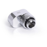 Alphacool Eiszapfen 16mm raccord pivotant G1/4 mâle vers G1/4 femelle, Connecteur Chrome