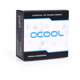 Alphacool Eiszapfen 16mm raccord pivotant G1/4 mâle vers G1/4 femelle, Connecteur Chrome