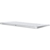 Apple Magic Keyboard clavier Bluetooth QWERTY Anglais américain Blanc Argent/Blanc, Layout États-Unis, Mini, Bluetooth, QWERTY, Blanc