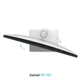 BenQ  31.5" 4K UHD Moniteur  Argent/Noir