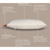 Beurer 20079, Coussin chauffant Crème