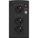 BlueWalker PowerWalker Basic VI 1000 SB FR, UPS Noir