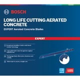 Bosch 2 608 900 413 Lame de scie sauteuse, à chantourner et sabre Lames de scie sabre Carbone 1 pièce(s) Lames de scie sabre, Ciment aéré, Carbone, Bleu, 35 cm, 1,27 cm
