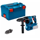Bosch GBH 18V-28 CF PROFESSIONAL SDS Plus, Marteau piqueur Bleu/Noir, SDS Plus, Noir, Bleu, Rouge, Moteur sans balai, 2,8 cm, 3,3 J, 4220 bpm