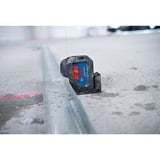 Bosch GPL 3 G Professional Niveau à point 30 m 500-540 nm (< 10mW), Laser à points Bleu/Noir, 30 m, 0,35 mm/m, 4°, 4 s, horizontale/verticale, Vert