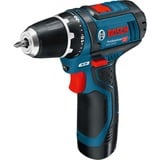Bosch GSR 12V-15 Professional 1300 tr/min Noir, Bleu, Perceuse/visseuse Bleu/Noir, Tournevis électrique, Poignée de pistolet, Noir, Bleu, 1300 tr/min, 400 tr/min, 1300 tr/min