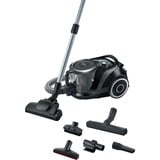 Bosch Serie 6 BGC41XSIL Aspirateur 2,4 L Aspirateur réservoir cylindrique Sec 700 W Sans sac Noir, 700 W, Aspirateur réservoir cylindrique, Sec, Sans sac, 2,4 L, Filtre allergène