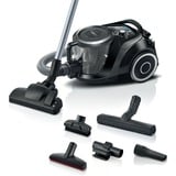 Bosch Serie 6 BGC41XSIL Aspirateur 2,4 L Aspirateur réservoir cylindrique Sec 700 W Sans sac Noir, 700 W, Aspirateur réservoir cylindrique, Sec, Sans sac, 2,4 L, Filtre allergène