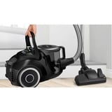 Bosch Serie 6 BGC41XSIL Aspirateur 2,4 L Aspirateur réservoir cylindrique Sec 700 W Sans sac Noir, 700 W, Aspirateur réservoir cylindrique, Sec, Sans sac, 2,4 L, Filtre allergène
