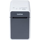 Brother TD-2135NWB - Imprimante d'étiquettes de bureau avec USB, Wi-Fi et Bluetooth Blanc/gris, Wi-Fi et Bluetooth, Thermique directe, 300 x 300 DPI, 152,4 mm/sec, Avec fil, Noir, Blanc