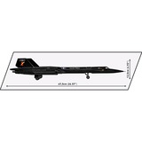 COBI Forces armées - Lockheed SR-71 Blackbird, Jouets de construction COBI-5891