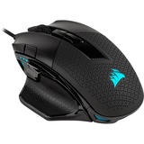 Corsair Nightsword RGB, Souris gaming Noir, 100 - 18,000 DPI, LED RGB