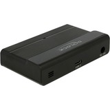 DeLOCK Hub externe USB 3.2 Gen 2 4 ports 10Gbps, Hub USB Noir