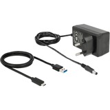 DeLOCK Hub externe USB 3.2 Gen 2 4 ports 10Gbps, Hub USB Noir