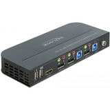 DeLOCK Switch KVM DisplayPort 1.4 8K 30Hz avec USB 3.0 et audio kvm-switch 